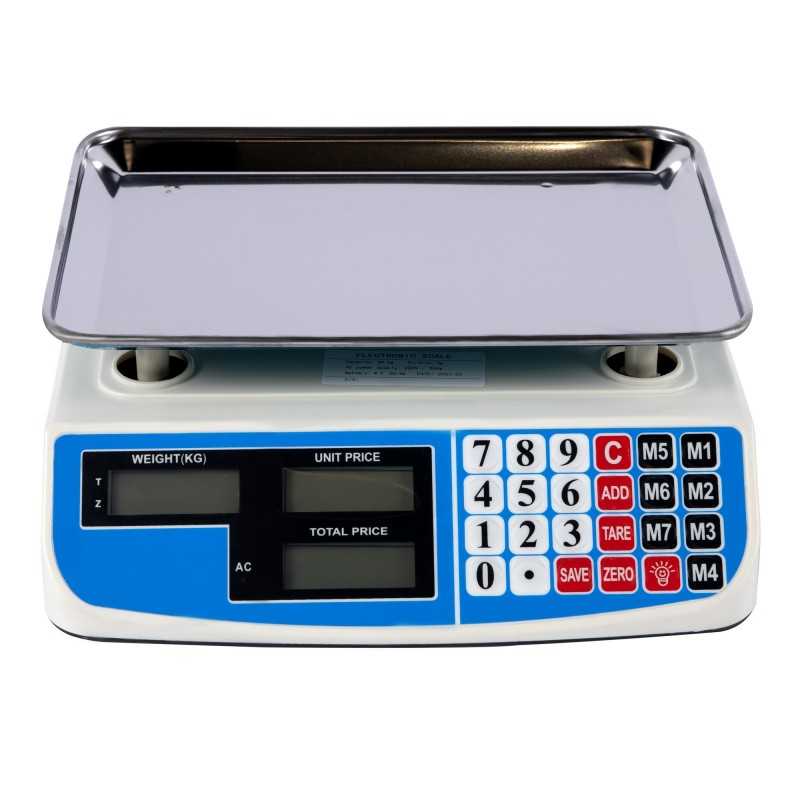 Cantar Electronic 40kg Cu Baterii 4v 4ah