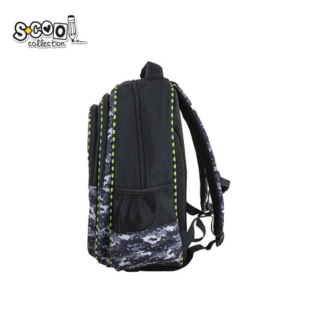 Ghiozdan 3D, 38 × 35 × 20 cm, OFFROAD, pentru băieți, S-COOL / OFFISHOP SC2655
