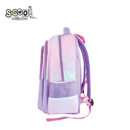 Ghiozdan 3D Unicorn, 22 L, ergonomic, fete, 38x35x20 cm S-COOL / OFFISHOP SC2648
