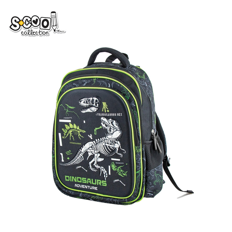 Ghiozdan Ergonomic 3d Dinosaurs, 31x24x9cm - SC2652