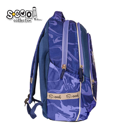 Ghiozdan anatomic light CARPE DIEM, 41 × 28 × 21 cm, pentru școala primară S-COOL / OFFISHOP SC2155