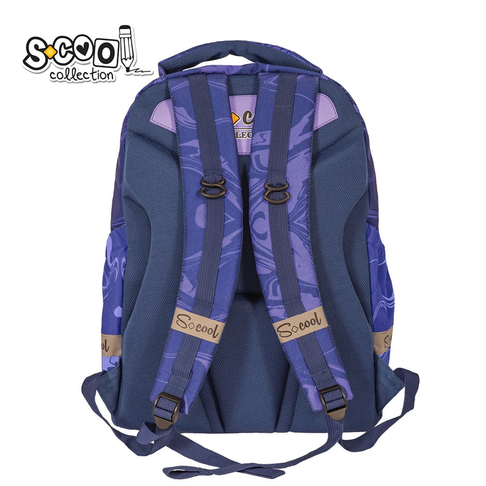 Ghiozdan anatomic light CARPE DIEM, 41 × 28 × 21 cm, pentru școala primară S-COOL / OFFISHOP SC2155