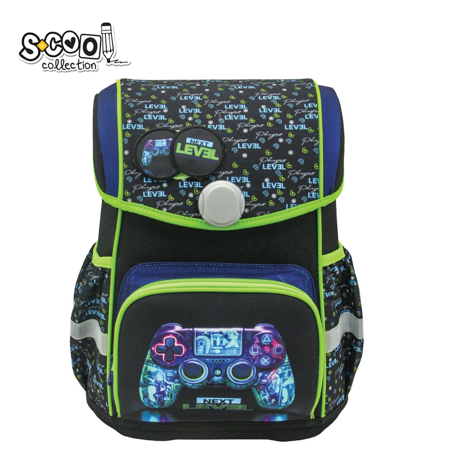 Ghiozdan anatomic Premium, NExT LEVEL, 42x30x22 cm - S-COOL