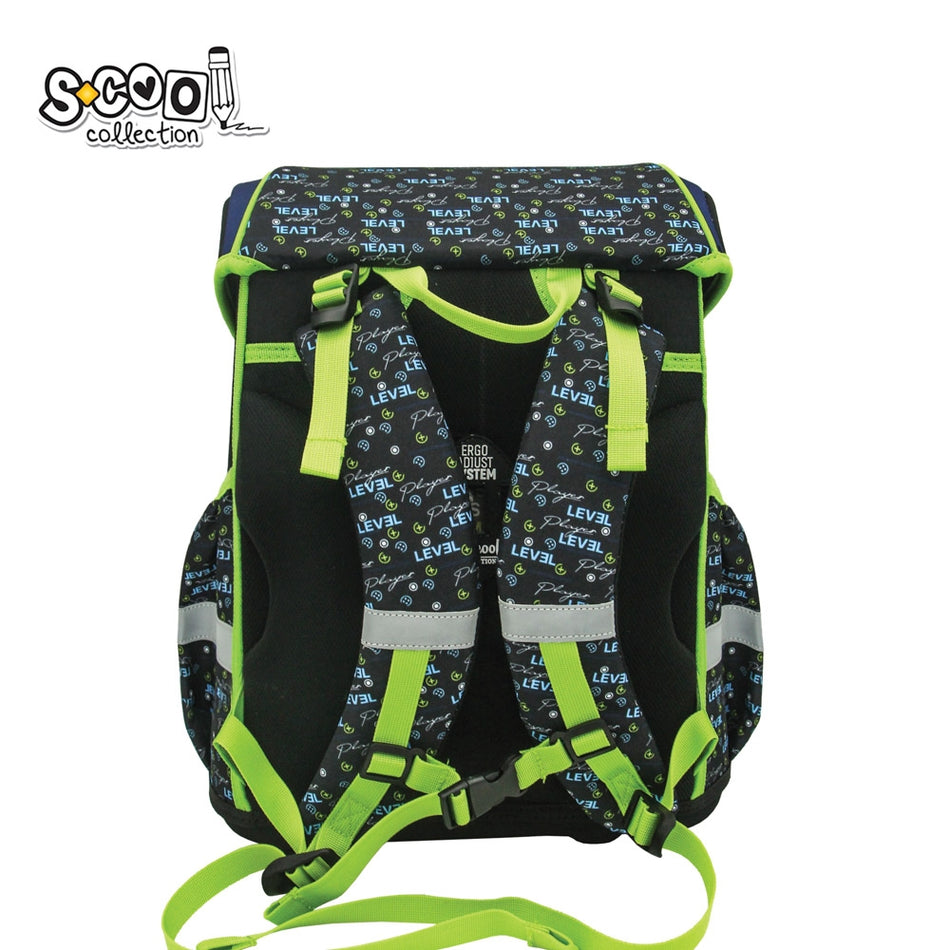 Ghiozdan anatomic Premium, NExT LEVEL, 42x30x22 cm - S-COOL