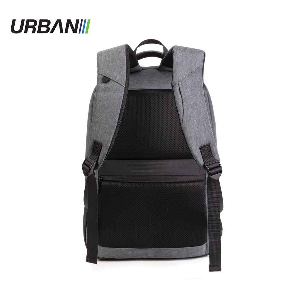 Ghiozdan compartiment laptop, URBAN GRAY, 32x19x47 cm - OFFISHOP