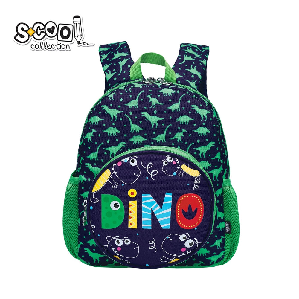 Ghiozdan grădiniță DINO, 31 × 24 × 9 cm, multicolor, copii, S-COOL / OFFISHOP SC2093