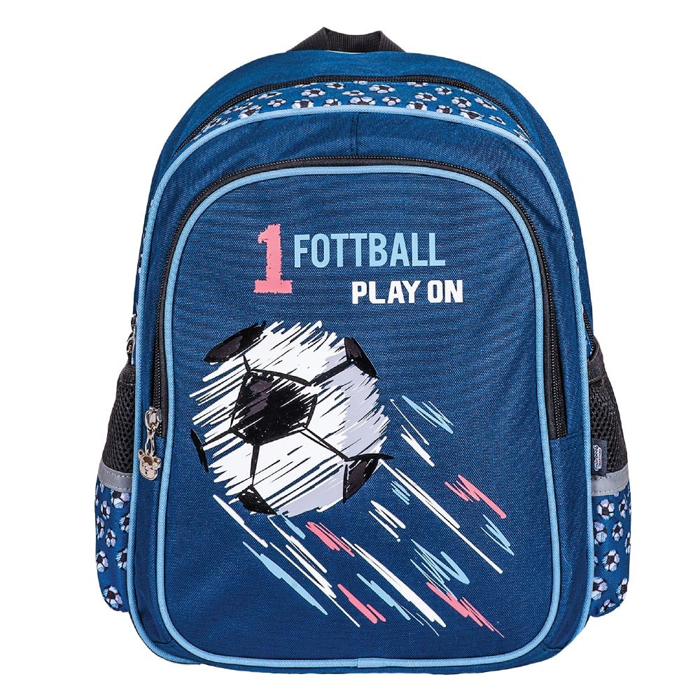Ghiozdan grădiniță 33x27x15 cm PLAY ON, buzunare laterale, multicolor S-COOL / OFFISHOP SC2481