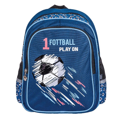 Ghiozdan grădiniță 33x27x15 cm PLAY ON, buzunare laterale, multicolor S-COOL / OFFISHOP SC2481
