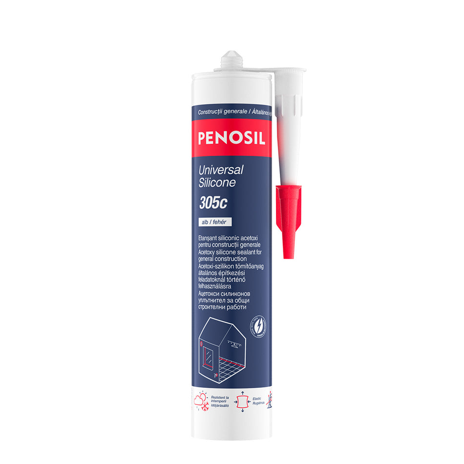 Silicon Universal Constructii 305  Transparent 280 Ml