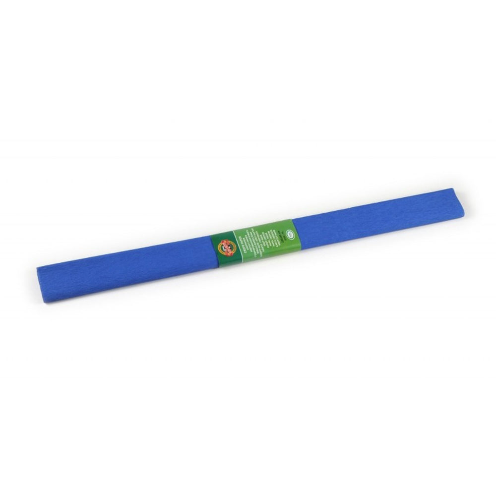 Set hârtie creponată bleumarin 200 × 50 cm cu 10 bucăți KOH-I-NOOR K9755-15