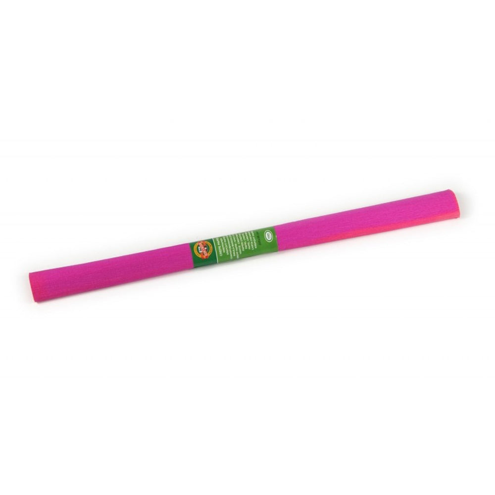 Set hârtie creponată purpurie 200 × 50 cm cu 10 bucăți KOH-I-NOOR K9755-04