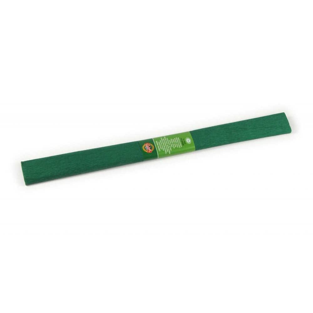 Set de 10 coli de hârtie creponată verde închis 200 × 50 cm KOH-I-NOOR K9755-19