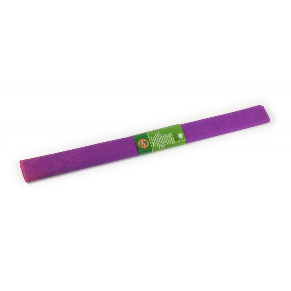 Set hârtie creponată violet 200 × 50 cm, 10 coli KOH-I-NOOR K9755-21