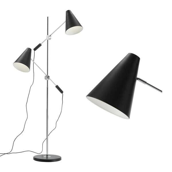 Lampadar Metalic Cu Soclu E14 X 2 151cm MEGAN