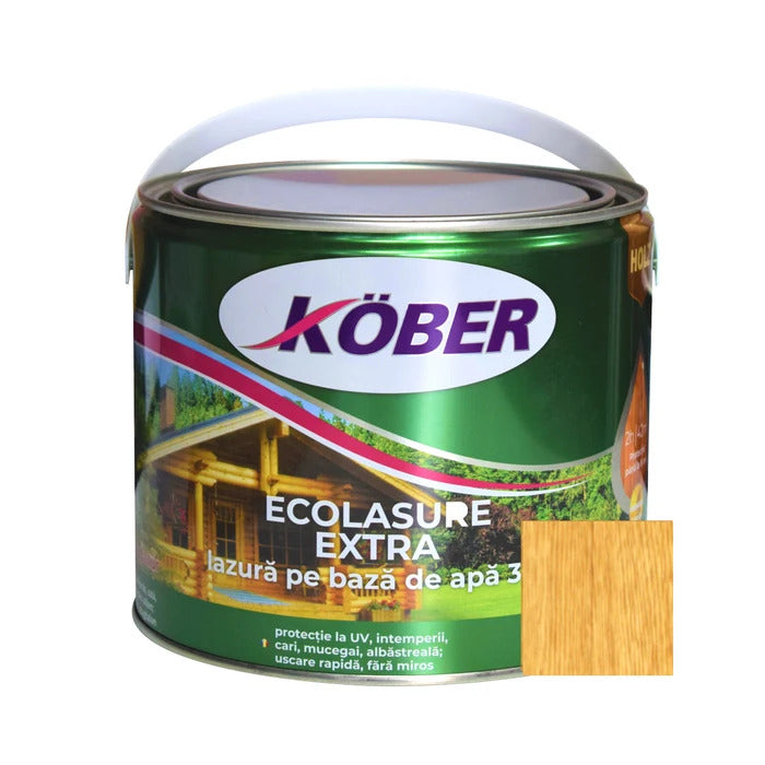 Ecolasure Extra Stejar Gri Ig8281-c2.5l + Ecolasure Extra Stejar Gri Ig8281-c0.75l