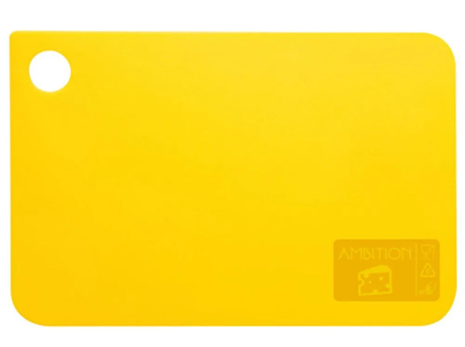 Bord de tocare din plastic 31,5x20 cm galben Molly