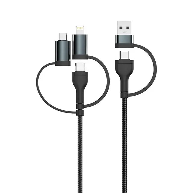 Cablu 4in1 Tip C - Microusb - Usb - Lightning 1.2m