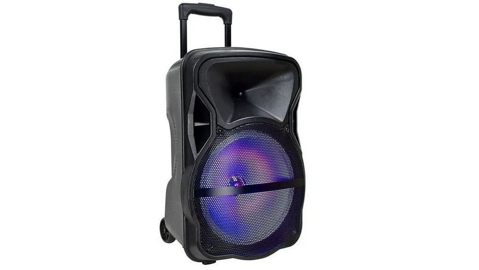 Boxă portabilă V-TAC 38 cm, 50W RMS, Bluetooth, USB, microSD, radio FM