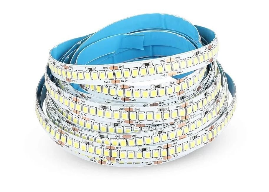 Banda LED SMD 2835 V-Tac, 3000K, 2430lm, 24V, 5m, IP20