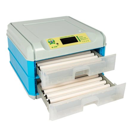 Incubator electric 128 ouă, 2 etaje, automat, alimentare 220V/12V GF-2101