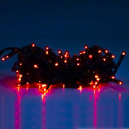 Instalatie Pom Craciun, 140 Becuri Led, Rosie #24061
