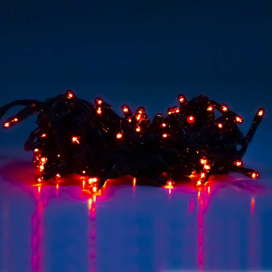 Instalatie Pom Craciun, 140 Becuri Led, Rosie #24061