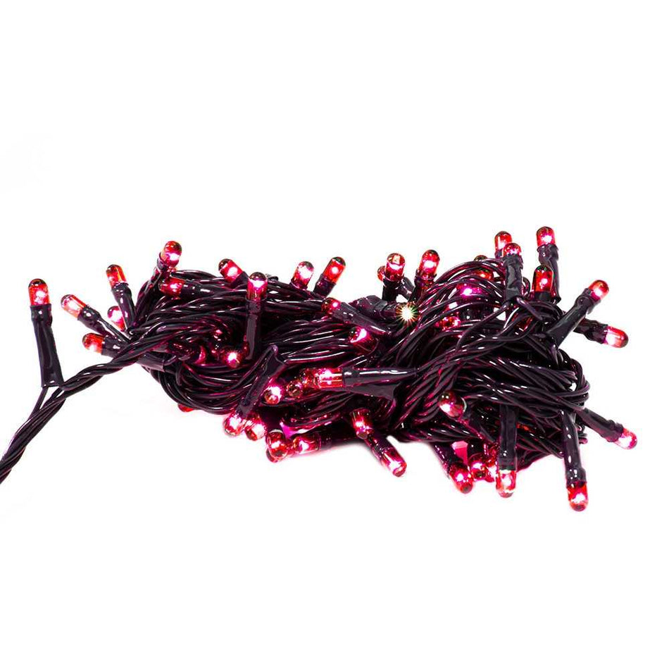 Instalatie Pom Craciun, 140 Becuri Led, Rosie #24061