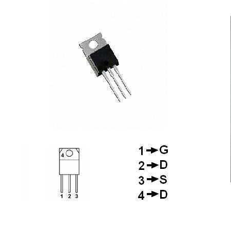 TRANZISTOR MOSFET CANAL N 400V 5.5A 74W