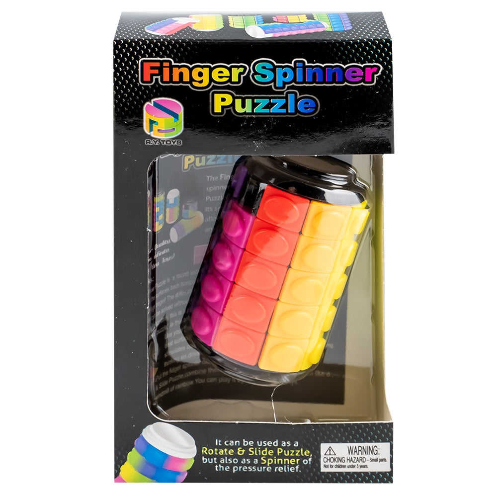 Joc puzzle rotativ logic portabil, antistres, copii, 6.8×4.2×4.2 cm 850