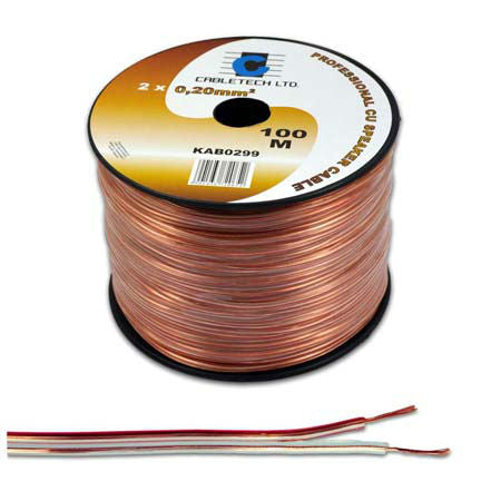 Cablu Difuzor 4.0mm Cu Transparent