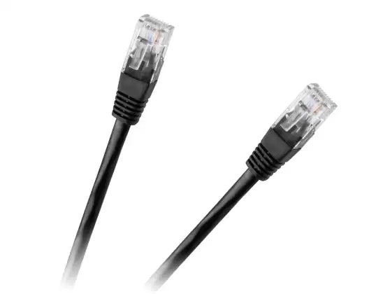 Cablu Patchcord Utp Cat6 0.5m Negru Rebel