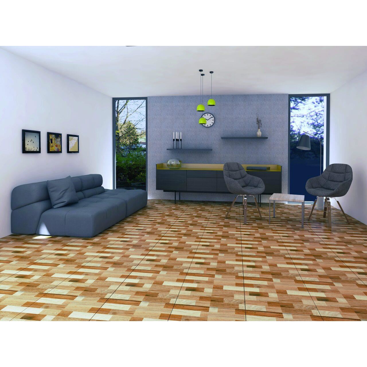 Gresie Vesta Brown 9566 45x45 1.22 Mp/cut
