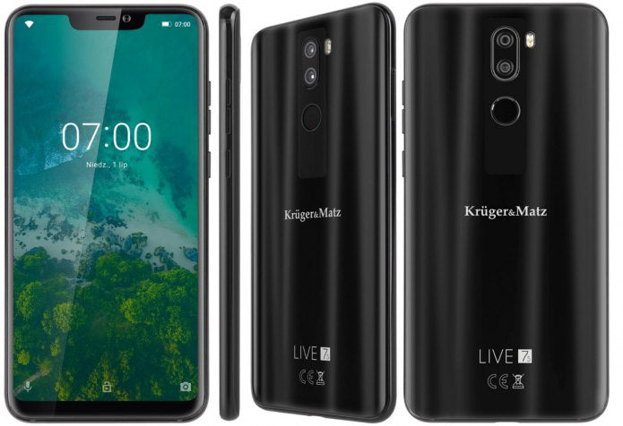 Smartphone Live 7s Negru Kruger&matz