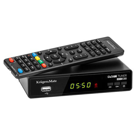 Tuner Dvb-t2 H.265 Hevc Kruger&matz