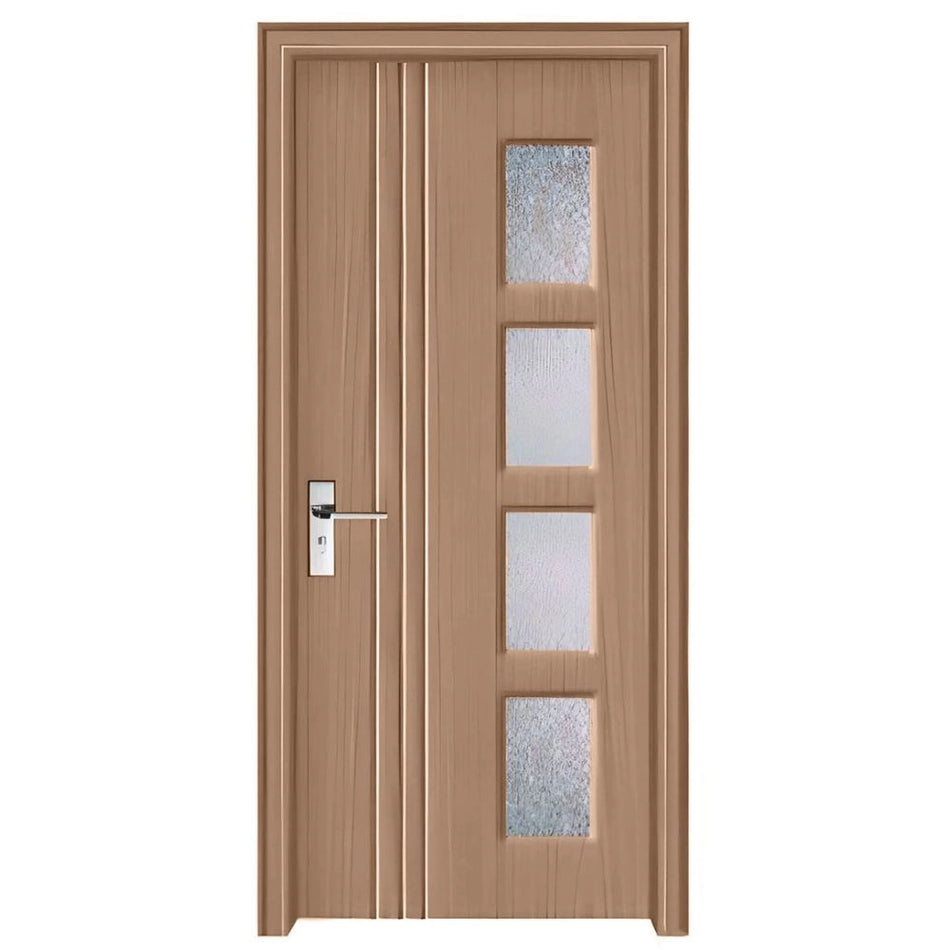Set Toc + Foaie Usa Reversibila Mdf Kmf 004 Stejar, 80cm