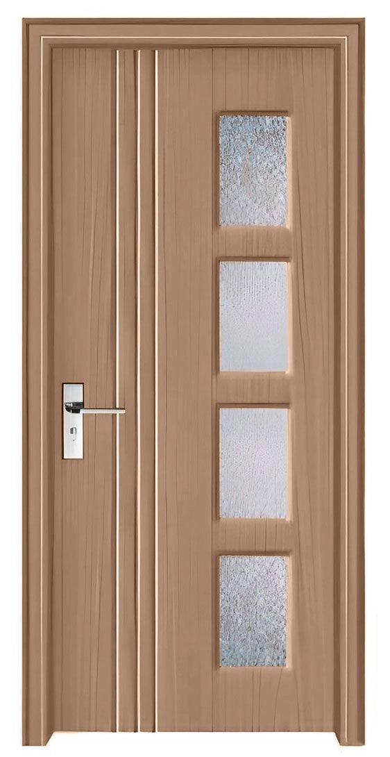 Set Toc + Foaie Usa Reversibila Mdf Kmf 002 Stejar 80cm