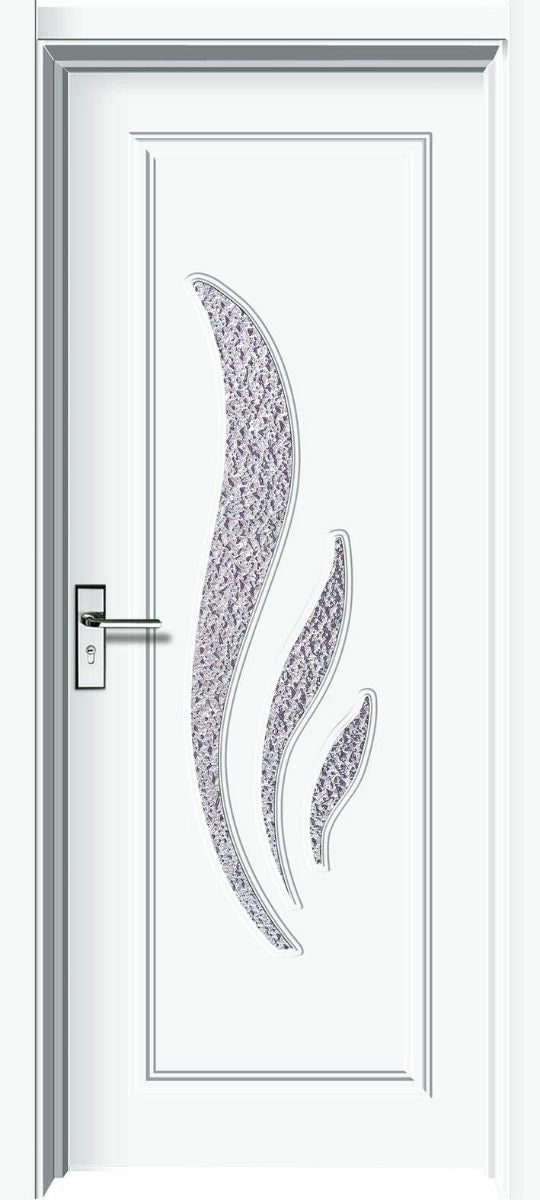 Set Toc + Foaie Usa Reversibila Mdf Kmf 004 Alba, 80cm