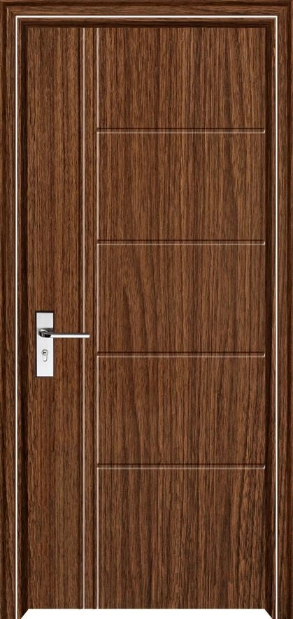 Set Toc + Foaie Usa Reversibila Mdf Kmf 001 Nuc, 80cm