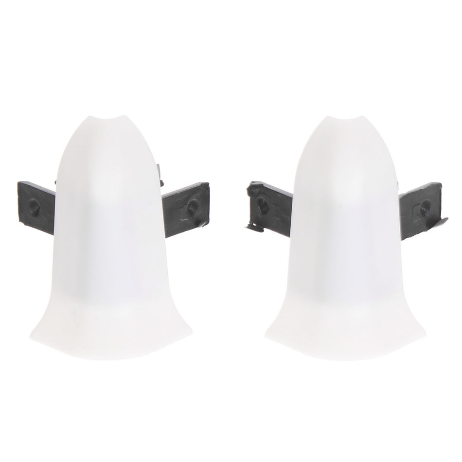 Coltar Exterior + Element Fixare Pvc Alb Kn59 2 Buc/set