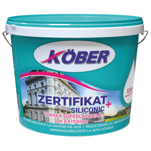 Vopsea Superlavabila Kober Zertifikat Plus Siliconic