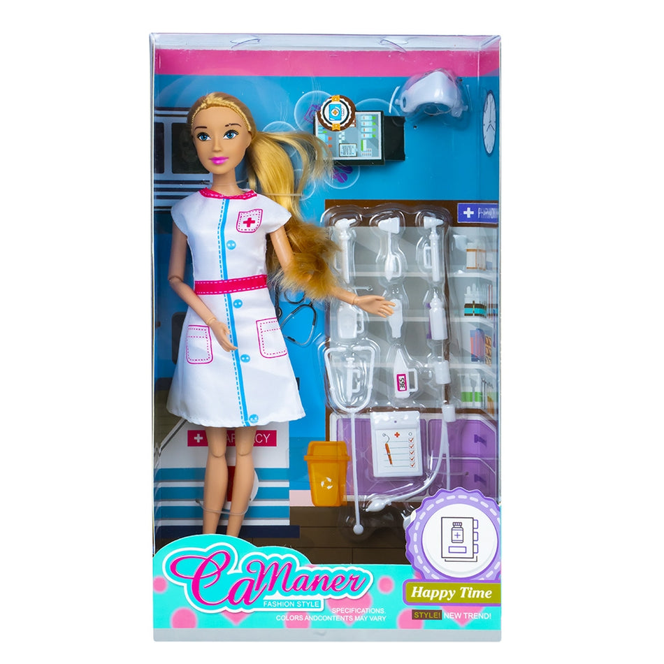 Papusa Cu Accesorii Doctor