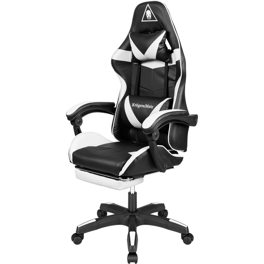 Scaun Gaming Gx-150 Negru-alb Kruger&matz
