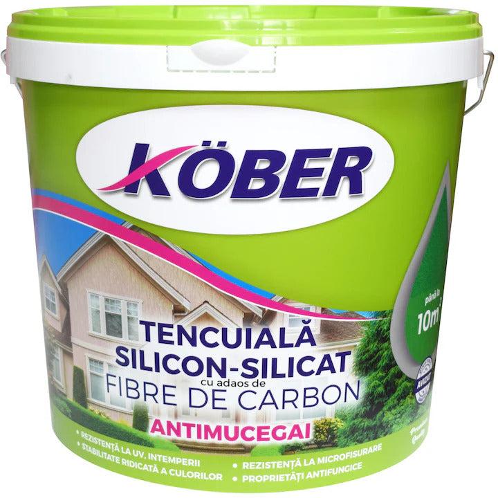 Tencuiala Siliconata Silicat Scoarta De Copac Susan 2mm, 25kg