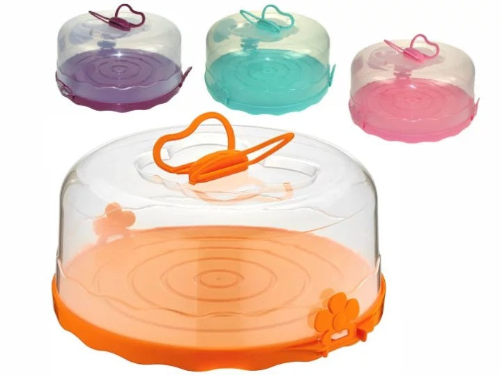 Platou Tort, Cu Capac 26x26x14 Cm