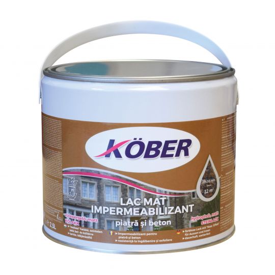 Lac Mat Impermiabilizant Pt Piatra Si Beton C2.5l