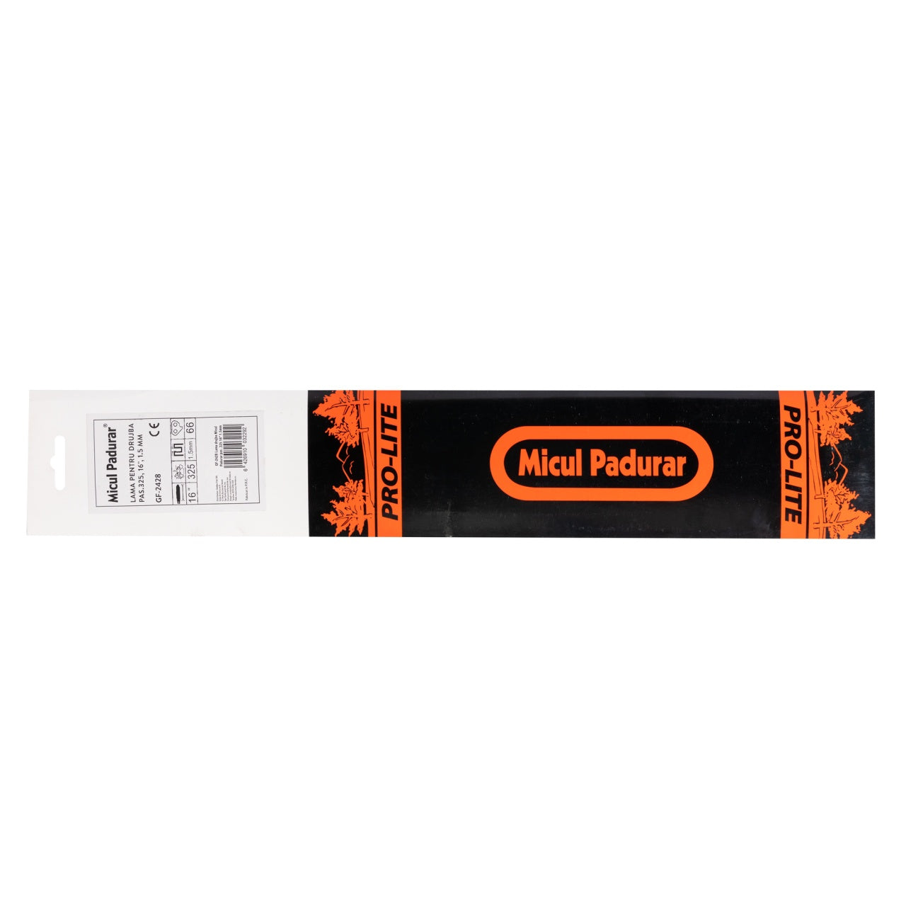 Lamă drujbă 16'' pas 0.325'', canal 1.5 mm, 66 pinteni Micul Padurar GF-2428