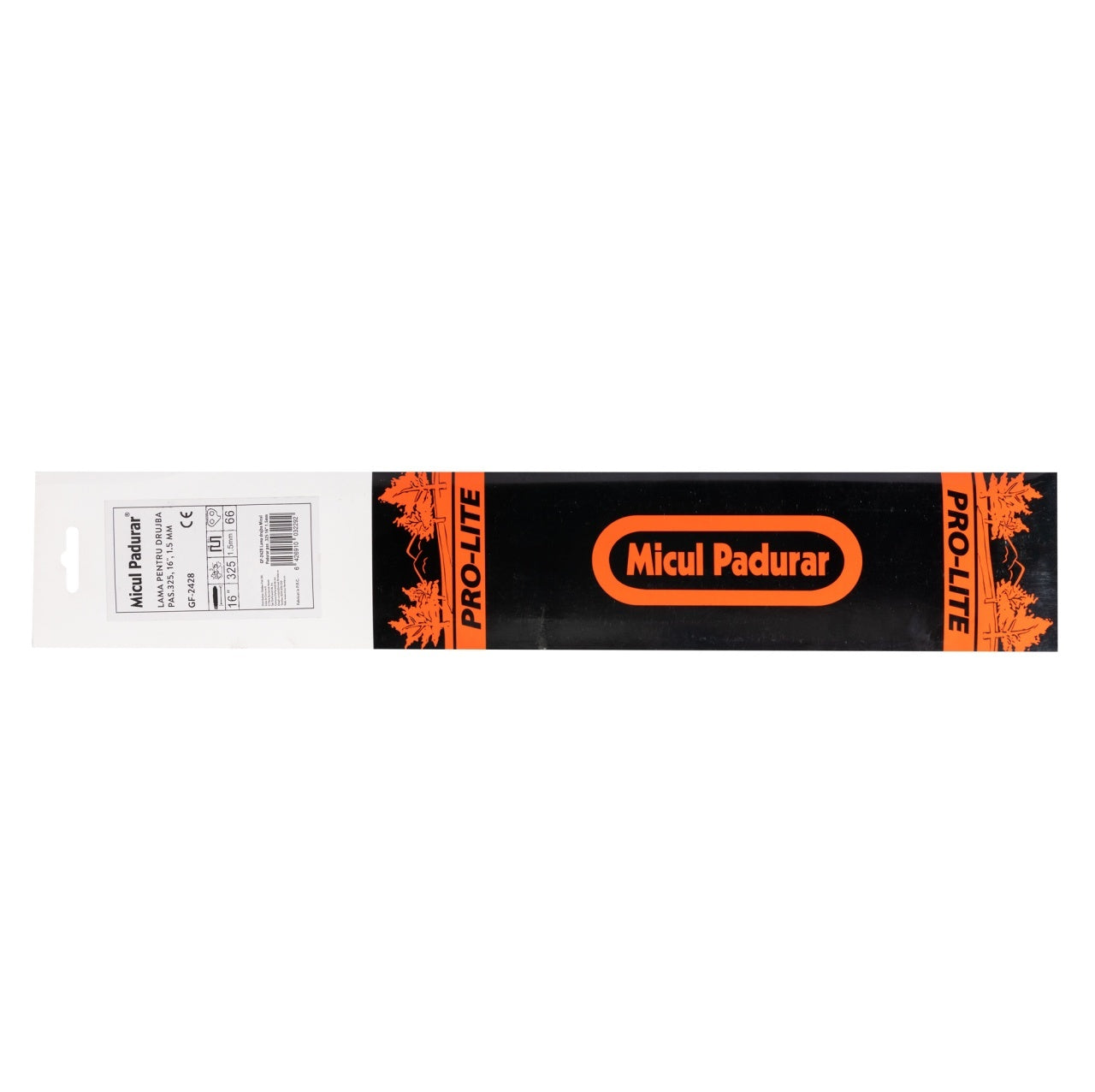 Lamă drujbă 16'' pas 0.325'', canal 1.5 mm, 66 pinteni Micul Padurar GF-2428