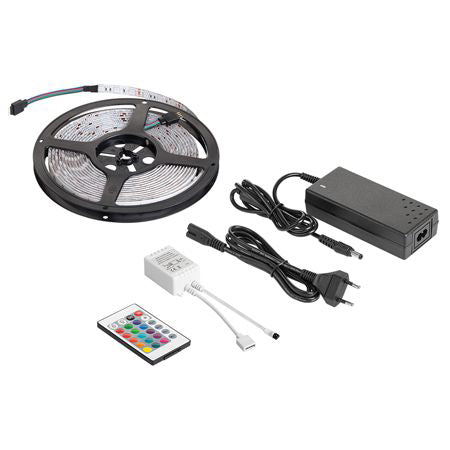 Kit Banda Led Rgb Controller Si Alimentator