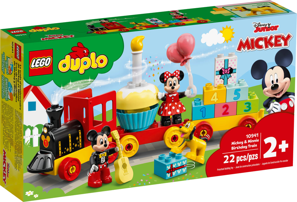 Lego Duplo  Trenul Zilei Aniversare Mickey Si Minnie 10941