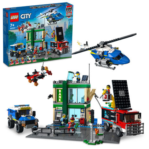 Lego City Politia In Urmarire La Banca 60317